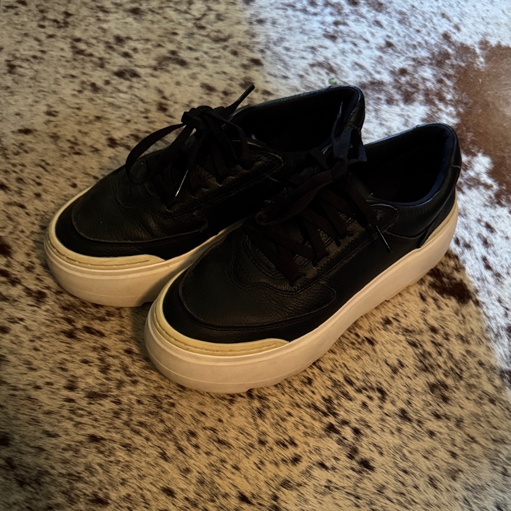 UGG Black Platform Sneakers